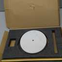 Brushed Gold Paper Towel Holder,Stainless Steel Paper Towel Holder for Kitchen Roll Organize, Standard or Jumbo-Sized Roll Paper, Countertop Roll Dispenser with Marble Base