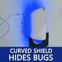 Flying Insect Trap for Indoor Use (2 Staters & 6 Refill Cartridges), UV Light Bug Catcher for Fruit Flies, Gnats & Small Flying Pests, Silent, No-Zap, Mess-Free