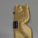 Sleep Mask Bluetooth 5.4 Headphones Soft Wireless Headband Eye Mask Blackout with Microphone (Gold)