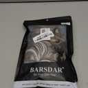 BARSDAR 2 PCS Grey Messy Bun Hair Pieces - Elastic Brown Mix Gray Messy Bun Scrunchies Hair Extensions for Women - Soft Synthetic Thick Fluffy Grey Updo Chignons Salt and Pepper Hairpieces Daily