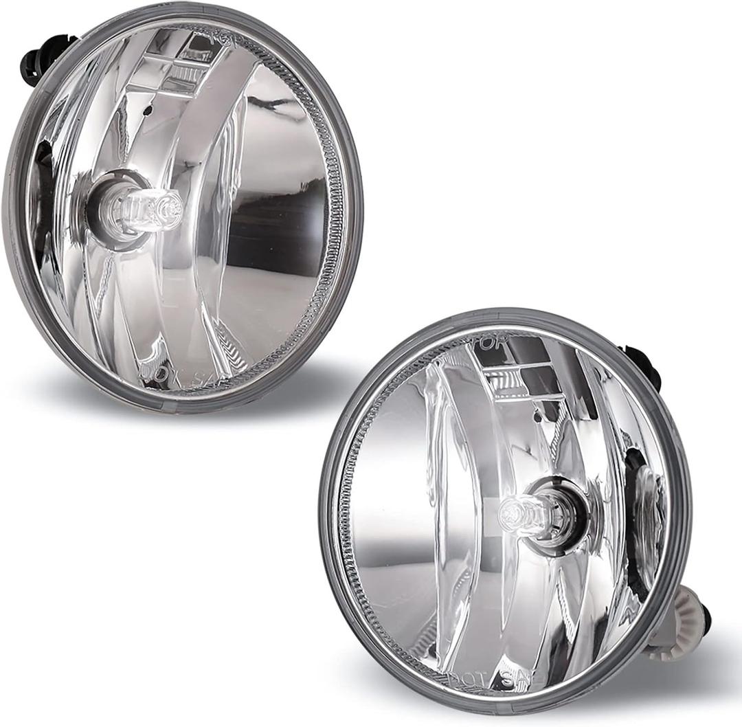 Fog Lights Lamps Assembly compatible for GMC Sierra 1500 2500 3500 Acadia Yukon Denali XL Canyon Sierra 2007-2016
