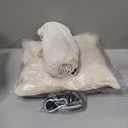 Chihee Hammock Chair Hanging Swing 2 Pillows Included,Strong Webbing Straps and Hooks for Easy Hanging Soft Cotton Hanging Chair Side Pocket Tassel Chair Comfort Indoor Outdoor (White)