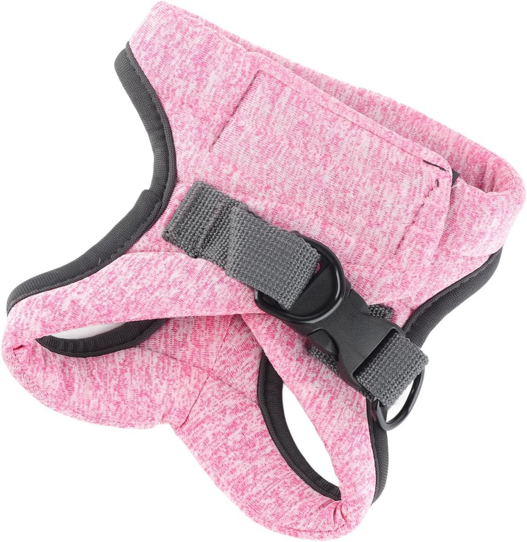 Jackets for Walking by Cat, Elastic Pet Harness and Belt for Walking Training (Small)