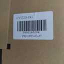 Vanity Art 72" Double Sink Bathroom Vanity Cabinet with Engineered Marble Top