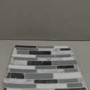 Art3d 10-Sheet Peel and Stick Kitchen Backsplash Tiles, 12"x12" Self-Adhesive Marble Grey Wall Tiles for Kitchen and Bathroom