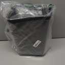 TIPGO Bathroom Trash Can with Lid, 10 Liter/ 2.6 Gallon Slim Garbage Can, Small Trash Bin Waste Basket with Pop-Up Lid for Kitchen, Bedroom, Living Room, Office (Black)