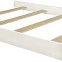 évolur Bed Conversion Rails, Designed & Tested for évolur Cribs, Durable Hardwood Build with Secure Mattress Slats, Easy Assembly - Vanilla Bean