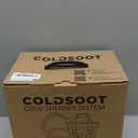 Cold Therapy Machine w/Timer, Compact and Portable Ice Machine for Knee After Surgery, Knee Replacement Recovery System, Cryotherapy Pain Relief w/Compression Pad for Shoulder, Hip and Ankle