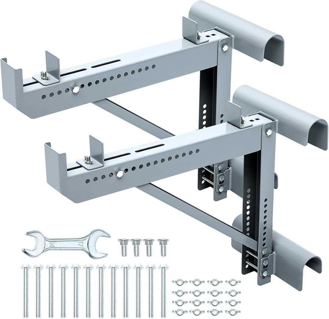 Ladder Jacks,Short Body Ladder Jacks-2Pack, Siliver