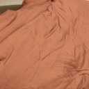 Andency Terracotta Comforter Set King, 3 Pieces Boho Tassel Bedding