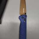 RBLACK Folding Knife with 3.3'' CPM S35VN Steel Blade, Pocket Knife for Men Women Gifts, Axis Lock EDC Tactical Knife with Lightweight Aluminum Handle, Reversible Pocket Clip - RK0403-BL