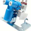 WR57X33326 WR57X10051 Refrigerator Water Inlet Valve for GE Refrigerator Parts, for Kenmore Hotpoint Fridge Ice Maker Water Valve Replacement Part WR57X10032 WR57X10040 AP3672839 PS901314 ETC