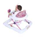 Smart Steps Trend Activity Walker with Removeable Toy Bar, Multi-Directional Front Wheels, Tray, Adjustable Height and Flat Fold Frame for Storage, Ages 6 Months +, Emily Pink