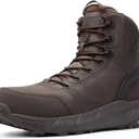 NORTIV 8 Men's Composite Toe Work Boots 8'' Lightweight ASTM F2412-24 & ASTM F2913-24 Safety Boots with Side Zipper for Construction & Warehouse, Metrostrike-Nano (9.5, Brown)