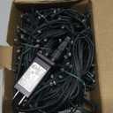 100FT 300 LED Christmas Lights, White Outdoor String Lights Waterproof with 8 Modes, Plug in Connectable Fairy Twinkle Light Green Wire for Indoor Patio Yard Holiday Party Decorations