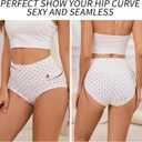 Womens Underwear Cotton Tummy Control High Waisted Underwear Soft Breathable Full Coverage Panties Multipack (L)