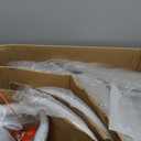 COLAMY Bar Stools Set of 2, Modern Swivel Bar Chairs, Adjustable Upholstered Barstools Counter Height with Full Backrest for Bar, Dining Room, Kitchen Island, Grey