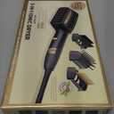 INFINITIPRO BY CONAIR 3-in-1 Styling Hair Dryer, 1875W Hair Dryer and 3 Attachments (Black)