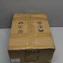 Glass Floor Lamp for Living Room,Bedroom,Gold Mid Century Modern Standing Lamp Brass Tree 3 Light Tall Floor Lamps Vintage Retro Floor Lights Flower Lamp Shade Farmhouse Boho Bohemian