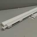 LazBlinds No Tools No Drill Cordless Cellular Shades, Light Filtering Honeycomb Shades for Home, Thermal Insulation Blinds for Windows, 36" W x 64" H, White