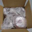 Prestee Set of 24 Plastic Champagne Flutes Disposable - Silver Glitter Pink Champagne Glasses with Rose Gold Rim, Elegant Toasting Cups for Weddings, Cocktail Parties, New Year's Celebrations (24 Count (Pack of 1))