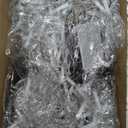 Heceltt White Christmas Lights Outdoor, 49FT 480 LED Ice Lights for Outside with 90 Drops Clear Wire 8 Modes Timer, Plug in Waterproof for Holiday Eaves Yard Roof Party Christmas Decoration