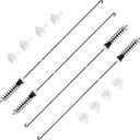 Upgrade (2026) W11217817 Washer Suspension Rod Kit 4pcs Compatible with Whirlpool Kenmore Maytag Amana Crosley Admiral Washer, Replacement Part W11159470 W11226768 4844566 AP6329793 PS12349409
