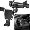 Car Phone Mount Holder For Mini Cooper 2002-2012Hardtop 2013-2024Convertible 2013-2024Clubman 2008-2014Countryman 2011-2016 Coupe Paceman Roadster Auto Accessories Interior Circular Air Vent case