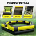 15FT Inflatable Gaga Ball Pit with Built-in Blower, Portable Gaga Ball Pit for Indoor & Outdoor Gaga Ball Activities, Sport Games for Backyard, Park