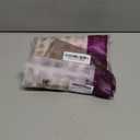 jinchan Striped Linen Kitchen Curtains 36 Inches Length Tier Curtains Farmhouse Modern Cafe Style Small Window Treatments Airy Light Filtering Rod Pocket for Living Room Bathroom 2 Panels Tan