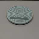 Spoon Rest Cooking Spoon Holder for Stove Top Ceramic Kitchen Spatula Rest for Countertop Large Utensils Rest for Housewarmings Thanksgiving Christmas Halloween, Blue