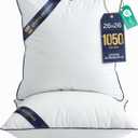 Utopia Bedding Throw Pillow Inserts (Pack of 2, White), 26 x 26 Inches Decorative Indoor Pillows for Sofa, Bed, Couch, Cushion Sham Stuffer