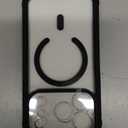 Miracase for iPhone 17 Pro Case 6.3", Full-Body Bumper Military Drop Protection Outdoor Phone Case with Built-in Glass Screen & Full Camera Protector,Camera Control,Compatible with MagSafe,Black