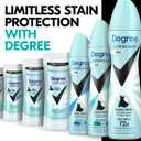 Degree Women's Black+White 4 Count Antiperspirant Balm 2.6 oz - Protects from Deodorant Stains, Fresh Scent, 48H Non-Stop Protection