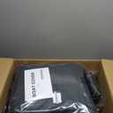 Solim Trailerable 1200D PU Heavy Duty Pontoon Boat Cover, 25-28ft Waterproof Marine Grade Oxford UV Resistant Polyester Canvas Cover, Boat Cover for Pontoon with Adjustable 20 Tie Down Straps, Black