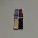 Braided Stretchy Solo Loop Compatible for Apple Watch Band 38mm 40mm 41mm 42mm 44mm 45mm 46mm 49mm for Women Men, Nylon Elastic Straps Wristbands for iWatch Series 11/10 9 8 7 6 5 4 3 SE/Ultra 3 2 1 (Milk Tea/Blue Gray/Dark Cherry/Black)