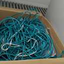 Cat6 Plenum Cable 1000ft | 0.57mm 100% Pure Copper, 550MHz 23AWG UTP | DSX-8000 Analyzer Tested Up to 100m | 10Gb, PoE++ | Industrys Most Certified Cable | (Teal)
