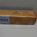 1 Inch Gold Double Curtain Rods 32 to 144 Inches (6 to 12 ft), USFOOK Drapery Rods for Windows, Telescoping Dual Curtain Rod with Luxury Translucent Finials