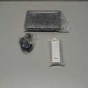 Weather Station Wireless Indoor Outdoor, Digital Thermometer with Remote Sensor, 7.5'' HD VA Display Home Weather Stations, Accurate Temperature Humidity Gauge with Weather Forecast, Atomic Clock (Black)