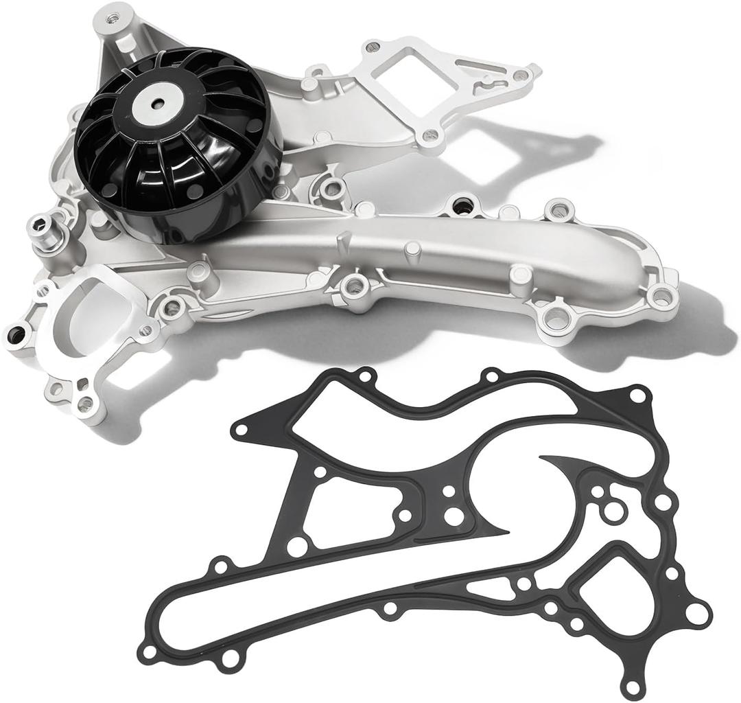 Engine Water Pump with Gasket Compatible with C300 2013-2014 C350 & ML350 2012-2015 E350 2012-2016 E400 2014-2015 GLE350 GLK350 R350 3.5L V6 2762001301 147-2360