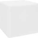 16" Inch LED Light Cube Stools Chair w/Remote Control RGB 16 Colors Rechargeable