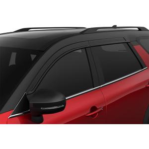 Husky Liners Low Profile Ventvisor Rain Guards | Fits 2022-2026 Nissan Pathfinder | Front & Rear, 4-pc Smoke - 2854129