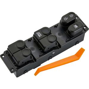 Power Window Switch Fits for Hyundai Accent 2010-2017.Front Left Driver Side Control Door vidrios Master Switch Replaces 93570AP1R101, 93570-1R111.