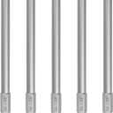 Utoolmart Torx Screwdriver Bits, 1/4 Inch Hex Shank Screwdriver Bits, T30 Magnetic Security Tamper Proof Bit, S2 Steel Torx Head Screw Driver Bit, 150mm Length, for Repair Work, 5 Pcs