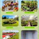 Drip Irrigation System,Automatic Garden Watering System,360° Adjustable Spray Sprinkler Kit, Easy Installation No Tools, Fine Mist Watering forGarden,Patio,Potted Plants,Courtyard Watering System