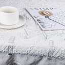 Tablecloth 24 Packs Table Cloth Holder Clips,Transparent Plastic Clear Table Clips,Outdoor Tablecloth Clips for Home Wedding Meeting Party Camping Picnic Indoor Outdoor EventsLarge-24Pcs