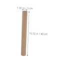 STOBOK 4pcs Heavy-duty Kraft Paperboard Mailing Tube Round Cardboard Shipping Tube Secure Caps for Art Blueprints
