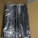 Under Bed Storage with Wheels,2-Pack Under Bed Storage Containers with Clear Lids, XXL Large Under the Bed Storage Organizer Bins With Handles, Space Saving Design for Clothes, Shoes, Books-Black