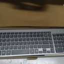cimetech EasyTyping KF10 Wireless Keyboard and Mouse Combo, [Silent Scissor Switch Keys][Labor-Saving Keys]Ultra Slim Wireless Computer Keyboard and Mouse, Easy Setup for PC/Laptop/Mac/Windows - Grey