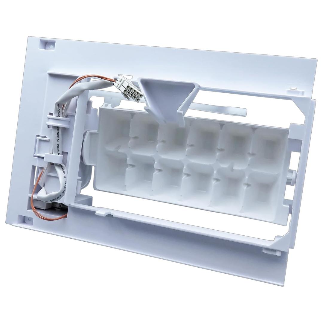Upgraded AEQ72909603 AEQ72909602 Refrigerator Ice Maker Assembly, Compatible with LG/Kenmore/Sears Refrigerators, Replacement for AEQ72909601 2216335 AH3617225 EA3617225